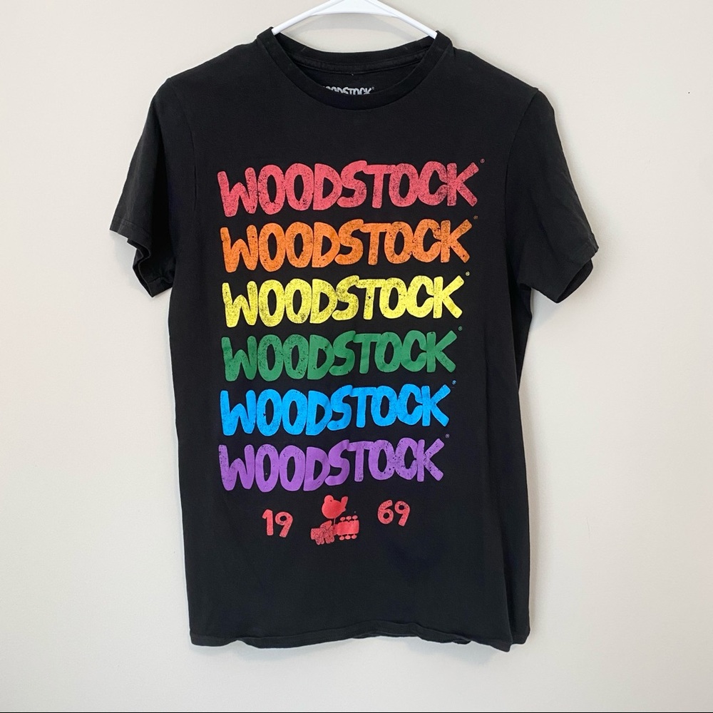 WOODSTOCK 1969 Retro Style Band Festival Tee S